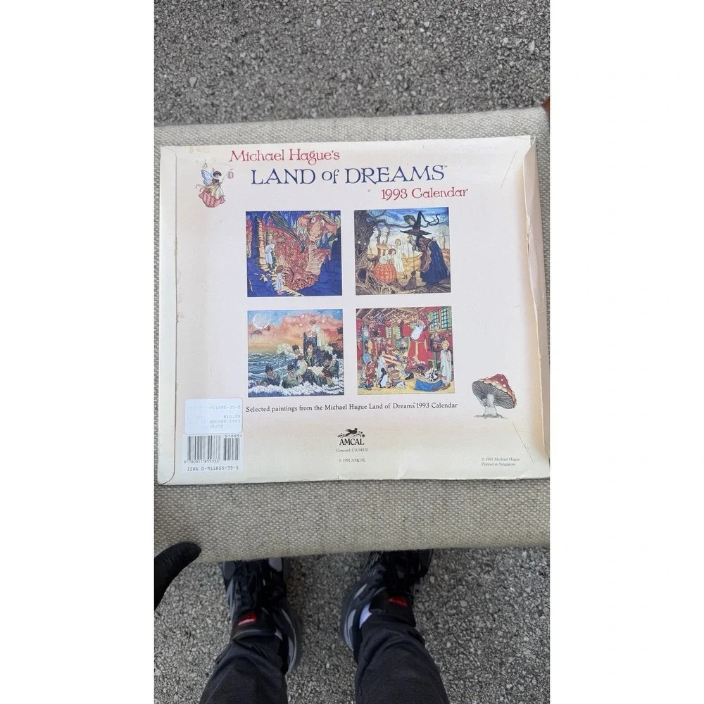 Michael Hague Land of Dreams 1993 Calendar Fantasy‎ Fairy Art AMCAL